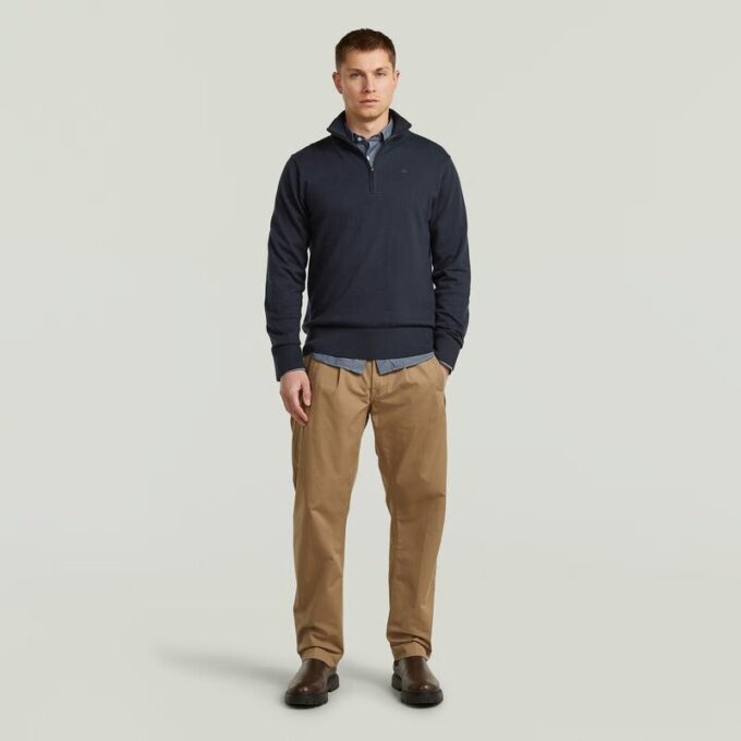 The Olivier – Correct Half Zip Sweater