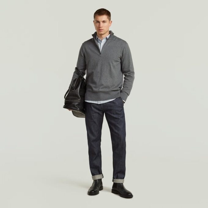 The Olivier – Correct Half Zip Sweater