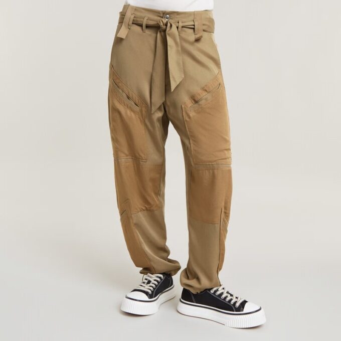 Tone On Tone Cargo Pants