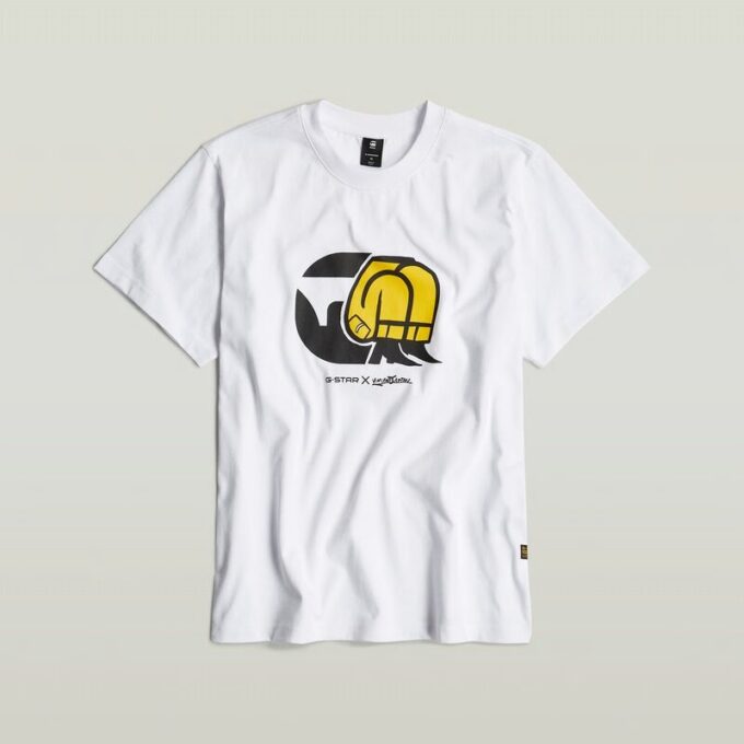 Unisex Jeans Cartoon Loose T-Shirt Unisex Jeans Cartoon Loose T-Shirt