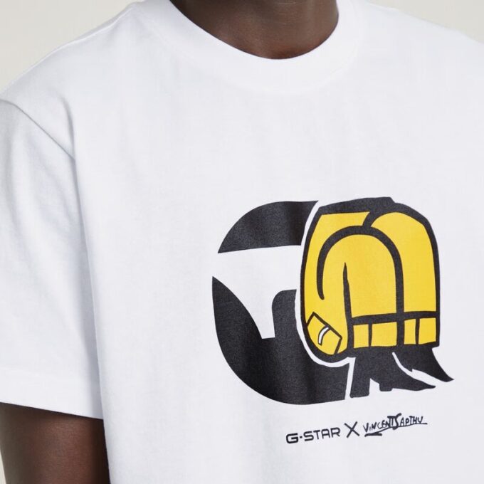 Unisex Jeans Cartoon Loose T-Shirt Unisex Jeans Cartoon Loose T-Shirt