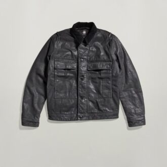 Unisex Utility Flap Pocket Lined Jacket