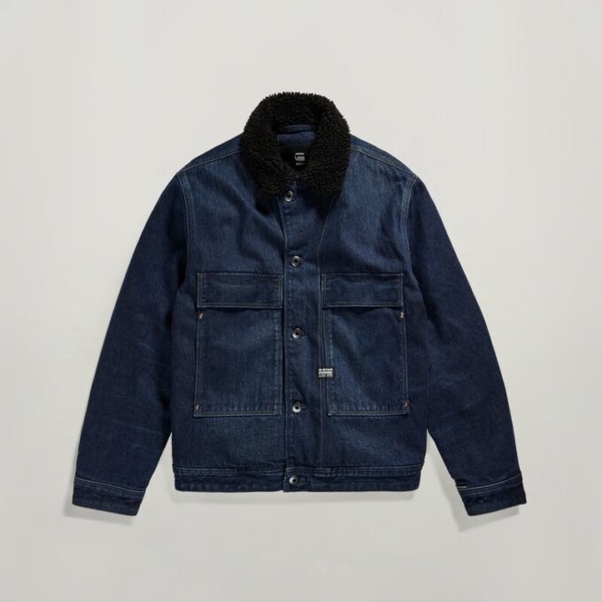 Utility Flap Pocket Sherpa Jacket Utility Flap Pocket Sherpa Jacket