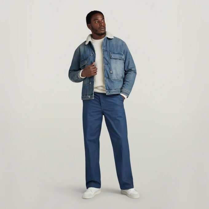 Utility Flap Pocket Sherpa Jacket Utility Flap Pocket Sherpa Jacket