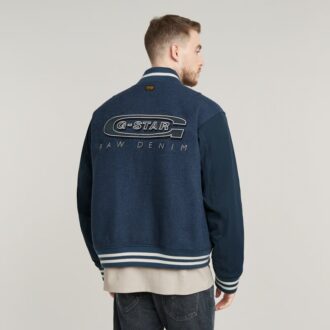 Varsity Wool Bomber
