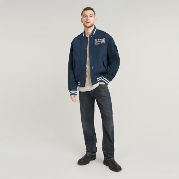 Varsity Wool Bomber