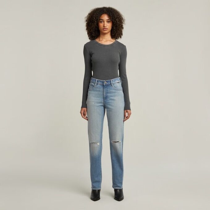 Viktoria High Straight Jeans Viktoria High Straight Jeans