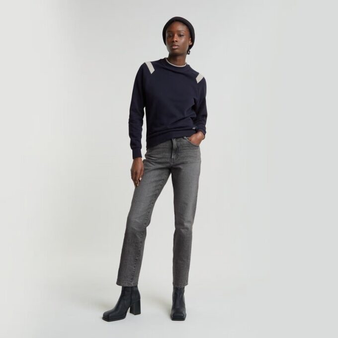 Viktoria High Straight Jeans