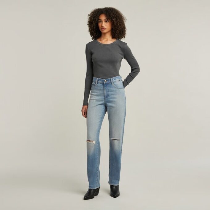 Viktoria High Straight Jeans Viktoria High Straight Jeans
