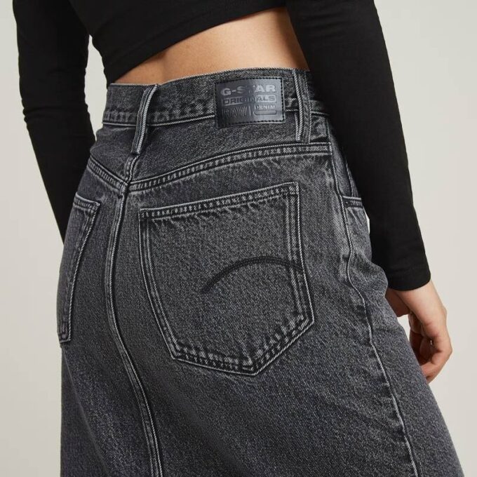 Viktoria Snaps Long Skirt