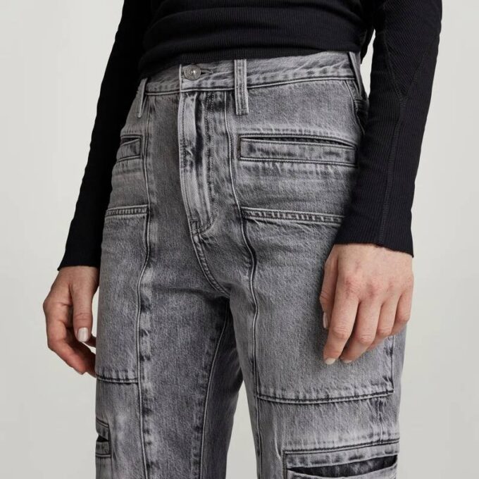 Viktoria Utility High Straight Jeans Viktoria Utility High Straight Jeans