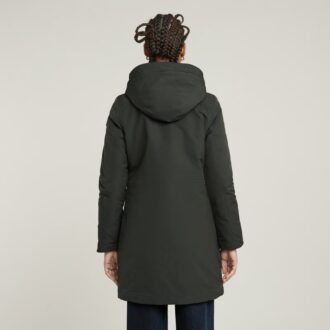 Vodan Padded Hooded Slim Parka