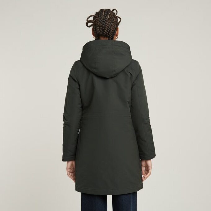 Vodan Padded Hooded Slim Parka Vodan Padded Hooded Slim Parka