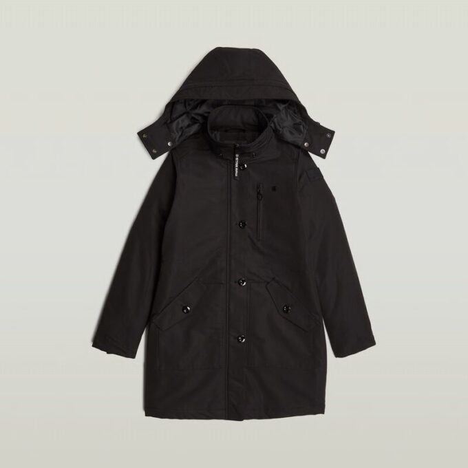 Vodan Padded Hooded Slim Parka