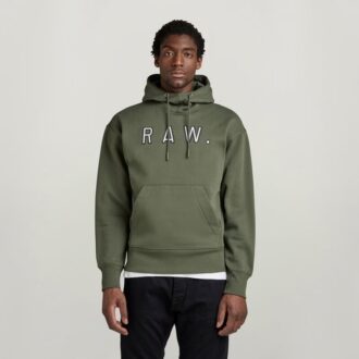 Vulcanic RAW Loose Hooded Sweater