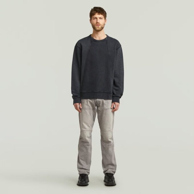 Wash Panel Sweater Wash Panel Sweater