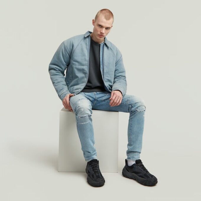 Wash Panel Sweater Wash Panel Sweater