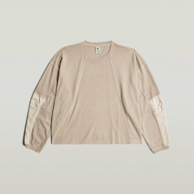 Washed 3D Mix Oversized T-Shirt Washed 3D Mix Oversized T-Shirt