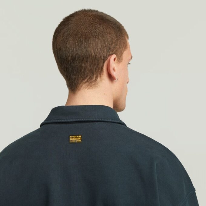 Washed Fabric Mix Loose Sweater Washed Fabric Mix Loose Sweater