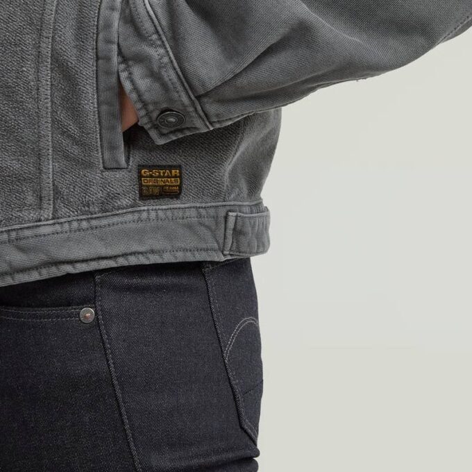 Washed Hoodie Sweater Jacket