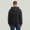Washed Loose Full Zip Hoodie Washed Loose Full Zip Hoodie