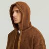 Washed Loose Full Zip Hoodie Washed Loose Full Zip Hoodie
