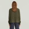 Washed Loose Turtle Knit