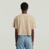 Washed Mix Boxy Cropped T-Shirt Washed Mix Boxy Cropped T-Shirt