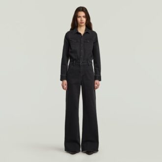 Western Wide Leg Jumpsuit Western Wide Leg Jumpsuit