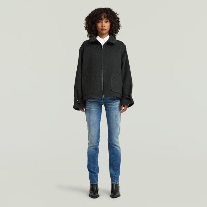 Wool Blouson Wool Blouson