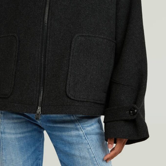 Wool Blouson Wool Blouson