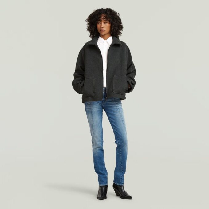 Wool Blouson Wool Blouson