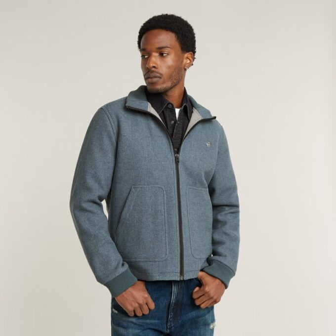 Wool Utility Jacket Wool Utility Jacket