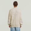 Woven Mix Knit Pullover