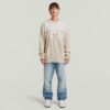 Woven Mix Knit Pullover