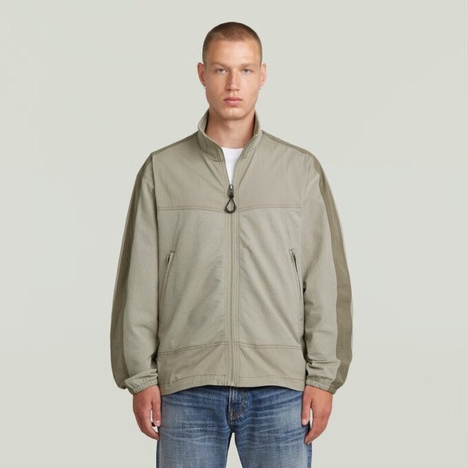 Woven Track Overshirt Woven Track Overshirt