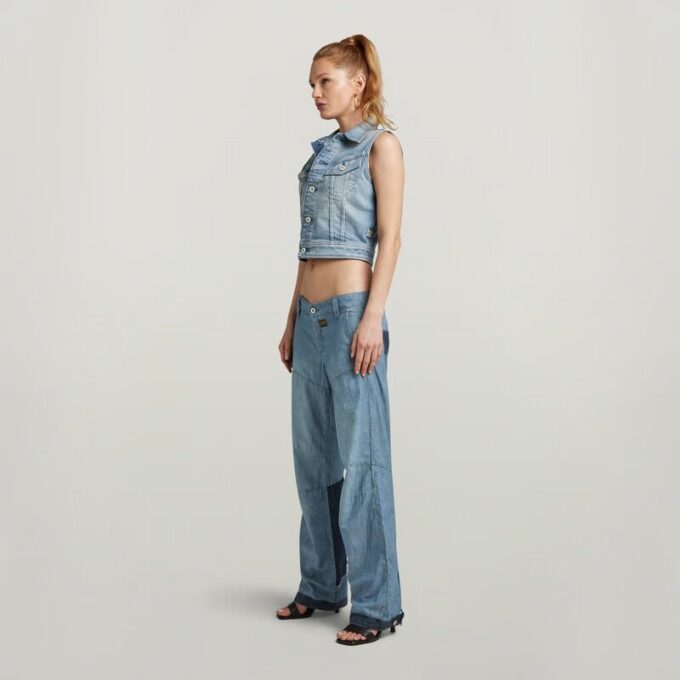 Y2K Denim Mix Pant Y2K Denim Mix Pant