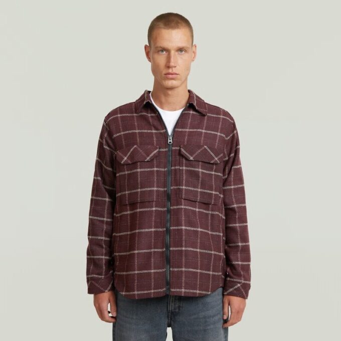 Zip Regular Overshirt Zip Regular Overshirt