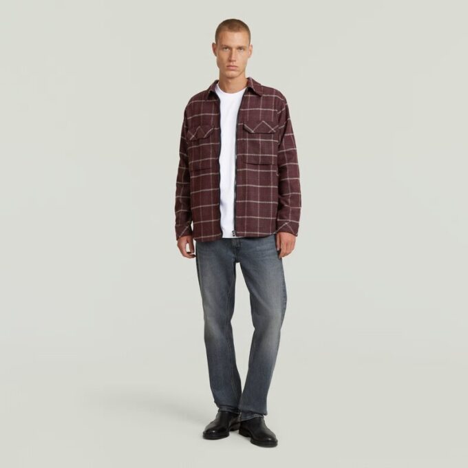 Zip Regular Overshirt Zip Regular Overshirt