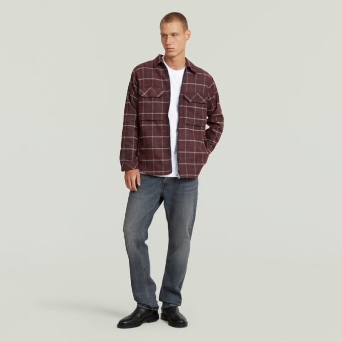 Zip Regular Overshirt Zip Regular Overshirt